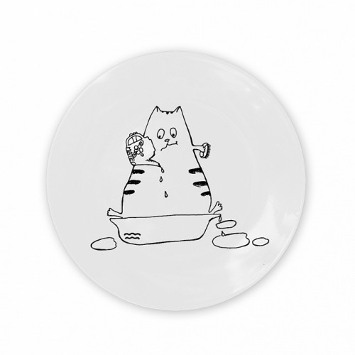 тарелка кот-водолей в Нижнем Тагиле