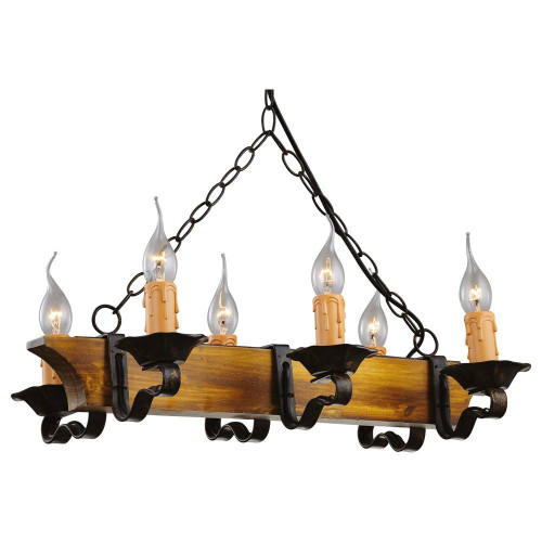 подвесная люстра arte lamp taverna a9525lm-6br в Нижнем Тагиле