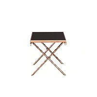 стол кофейный bamboo b серый, серебро, чёрный в Нижнем Тагиле