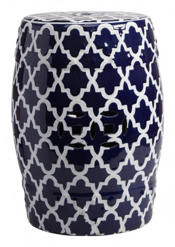 керамический столик-табурет istanbul stool dark blue в Нижнем Тагиле
