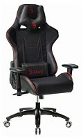 кресло игровое a4 bloody gc-400 черный/красный искусст.кожа/ткань в Нижнем Тагиле