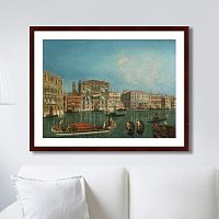 картина: venice, palazzo foscari and palazzo balbi, 1735г. в Нижнем Тагиле