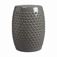керамический столик-табурет cutwork garden stool серый в Нижнем Тагиле