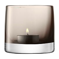 подсвечник стеклянный мокко для чайной свечи light colour, 8,5 см в Нижнем Тагиле