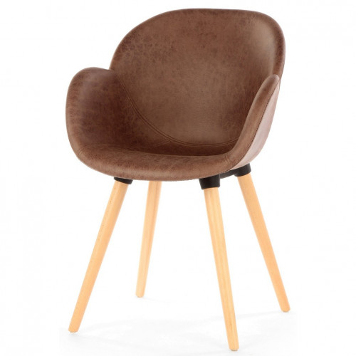 стул patchwork (eames style) коричневый в Нижнем Тагиле