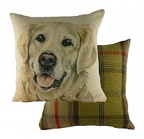 подушка с принтом waggydogs golden retriever в Нижнем Тагиле