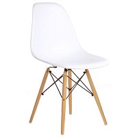 стул деревянный pc-015 белый (eames style) в Нижнем Тагиле