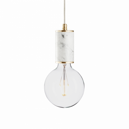 подвесной светильник marmor glans bianco brass в Нижнем Тагиле