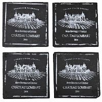 подставки под стакан квадратные сланец (набор шт) comptoir de famille в Нижнем Тагиле