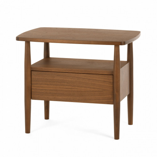 тумбочка прикроватная для спальни dowel коричневая в Нижнем Тагиле