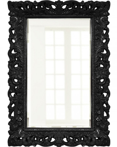 зеркало прямоугольное настенное черное гэрри gloss black в Нижнем Тагиле