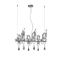 люстра 2000/6 bl от sylcom белая/ хром в Нижнем Тагиле