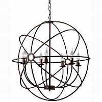 люстра foucault's orb crystal nude коричневая в Нижнем Тагиле