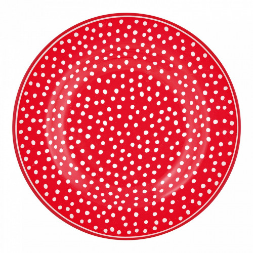 десертная тарелка dot red в Нижнем Тагиле