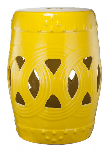 керамический столик-табурет fence stool yellow в Нижнем Тагиле