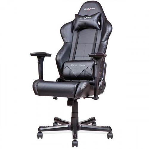 кресло геймерское dxracer racing черно-серое в Нижнем Тагиле