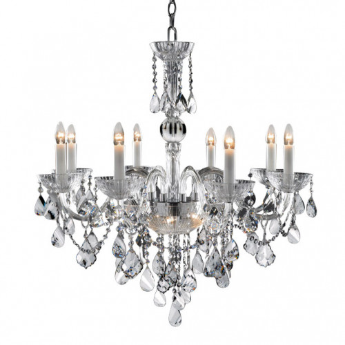 люстра md72732-11a от illuminati прозрачная/ хром в Нижнем Тагиле