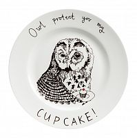 тарелка owl protect you my cup cake в Нижнем Тагиле