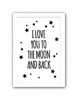 постер to the white moon and back а3 в Нижнем Тагиле
