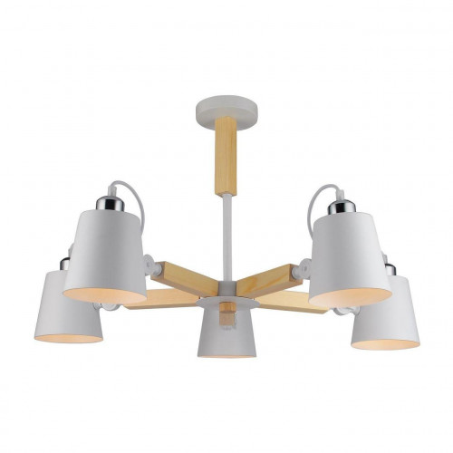 потолочная люстра arte lamp a7141pl-5wh белая в Нижнем Тагиле
