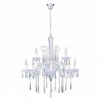 дизайнерская подвесная люстра spot light rosano 5193120 белая в Нижнем Тагиле
