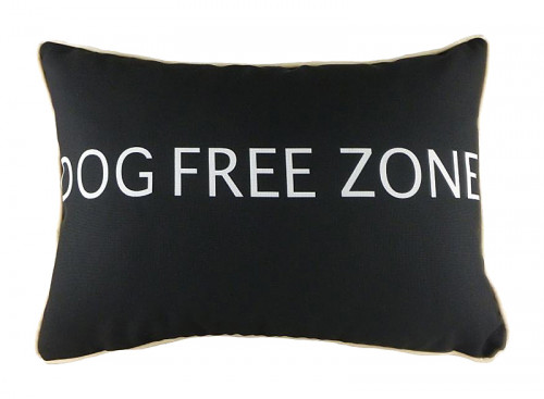 подушка с надписью dog free zone в Нижнем Тагиле