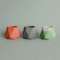 подсвечник из бетона под мрамор eco линту, 6 см в Нижнем Тагиле