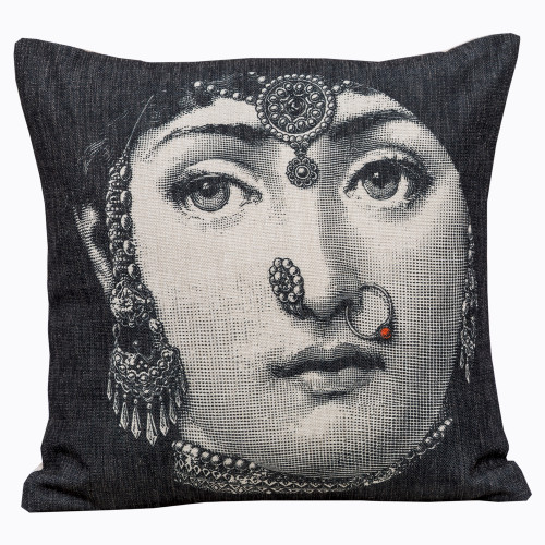 арт-подушка индия fornasetti в Нижнем Тагиле