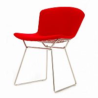 стул bertoia с обивкой красный в Нижнем Тагиле