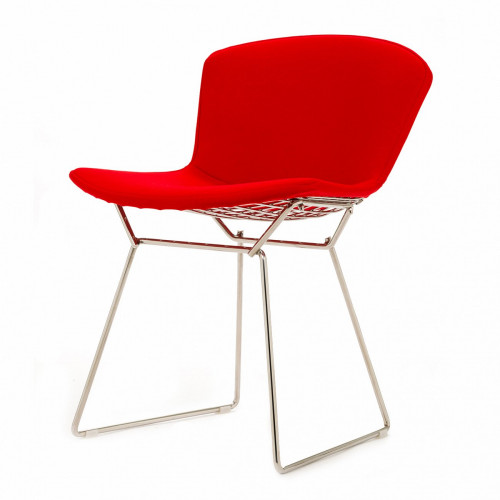 стул bertoia с обивкой красный в Нижнем Тагиле