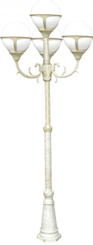 садово-парковый светильник arte lamp monaco a1497pa-4wg в Нижнем Тагиле