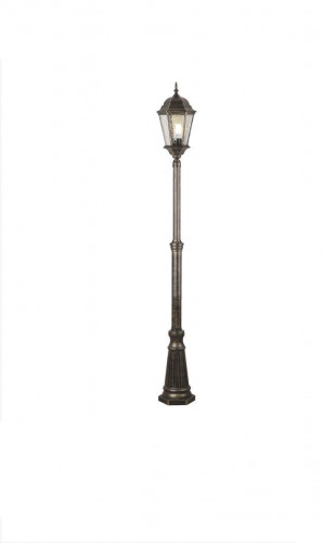 садово-парковый светильник arte lamp genova a1207pa-1bn в Нижнем Тагиле