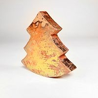украшение новогоднее ель золотая golden tree, 15х14х2,5 см в Нижнем Тагиле
