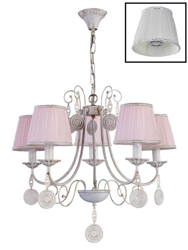 подвесная люстра crystal lux emilia sp5 в Нижнем Тагиле
