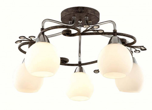 потолочная люстра lumion sivilla 2851/5c белая в Нижнем Тагиле