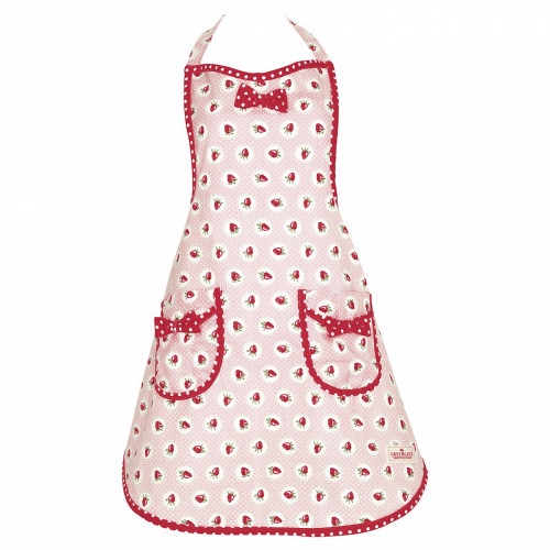 фартук strawberry pale pink w/bow в Нижнем Тагиле