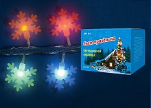 светодиодная гирлянда «снежинки-3» 700см (07936) uniel uld-s0700-050/dta multi ip20 snowflakes-3 в Нижнем Тагиле