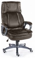 кресло для руководителя norden chairs мэдисон, обивка: искусственная кожа, цвет: экокожа темно-коричневая в Нижнем Тагиле