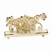 подставка для визиток pewter flower белая в Нижнем Тагиле