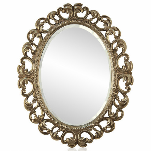 овальное зеркало настенное золото шербур florentine silver/98 в Нижнем Тагиле