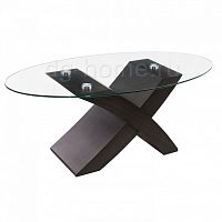 стол деревянный valensa walnut венге, прозрачный в Нижнем Тагиле