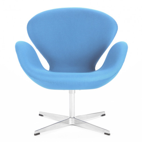 кресло swan светло-голубое в Нижнем Тагиле