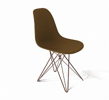 стул dsr коричневый s50 (eames style) в Нижнем Тагиле