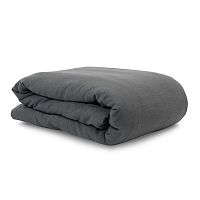 пододеяльник изо льна темно-серого цвета essential 200х200 в Нижнем Тагиле