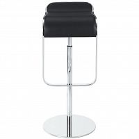 барный стул lem style piston stool черная кожа в Нижнем Тагиле