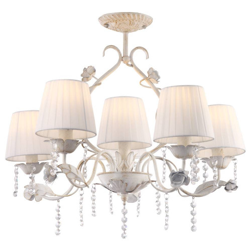 потолочная люстра arte lamp kenny a9514pl-5-1wg в Нижнем Тагиле