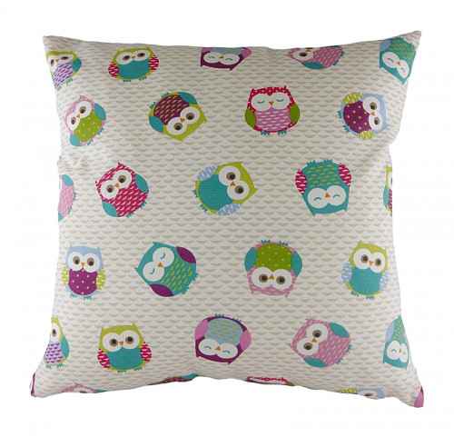 подушка с принтом owl print pink в Нижнем Тагиле
