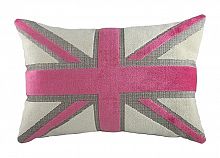 подушка с британским флагом pink velvet в Нижнем Тагиле