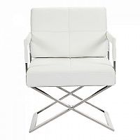 кресло aster x chair экокожа белое в Нижнем Тагиле