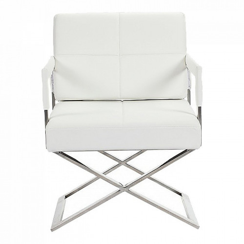 кресло aster x chair экокожа белое в Нижнем Тагиле
